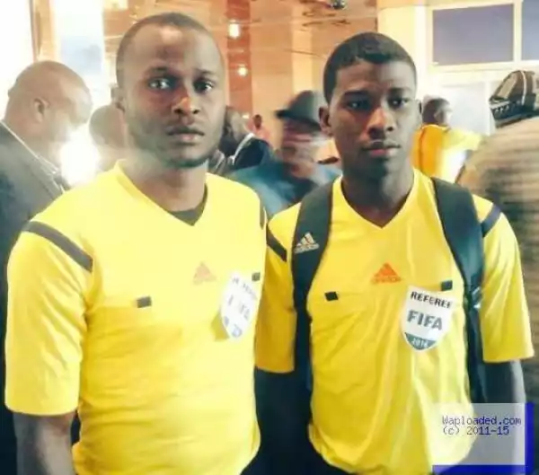 Photo: Meet the youngest FIFA badge referee from Nigeria